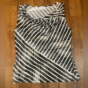 Calvin Klein Black/White/Cream Tank Top Guessing size Small